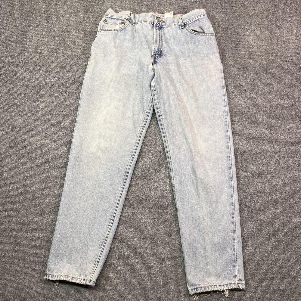 Levi's 550 Women's Relaxed Fit Tapered Leg Denim Blue Jeans Size 14 M